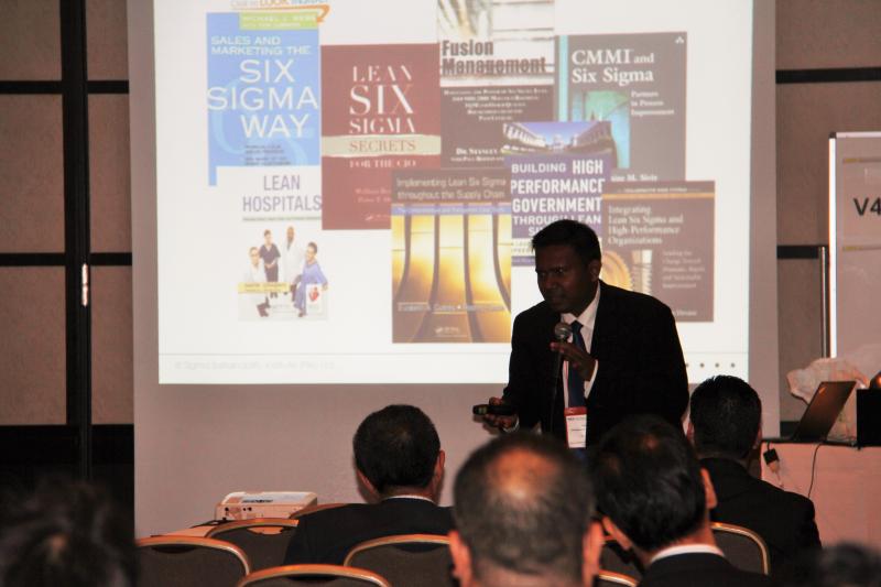 Master Class Session on Applied Lean Six Sigma at ICQ 2014, Organised by Japanes
